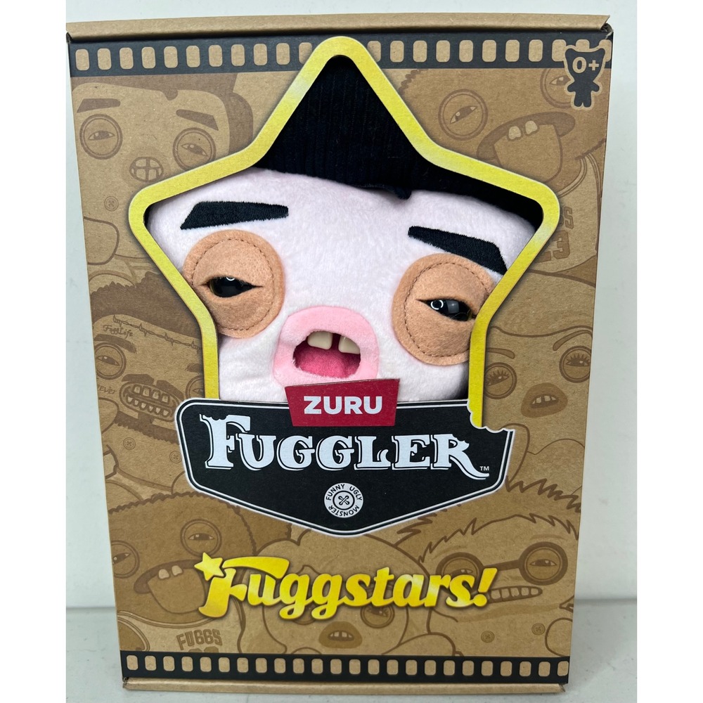 NEW Zuru FUGGSTARS Fuggler GREAZEE 9" Fugg Stars Plush Based On Elvis Presley